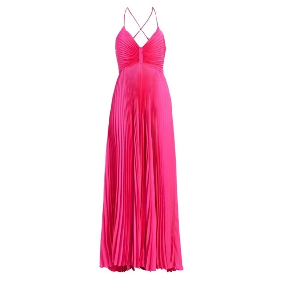 A.L.C  size 2 hot pink dress - Picture 1 of 8